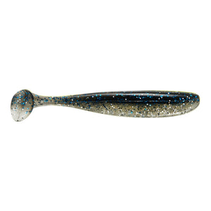Lureholic Baby Shaddies blue paddle tail soft plastic