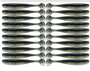 Lureholic Paddle Tail 2 inch blue variant