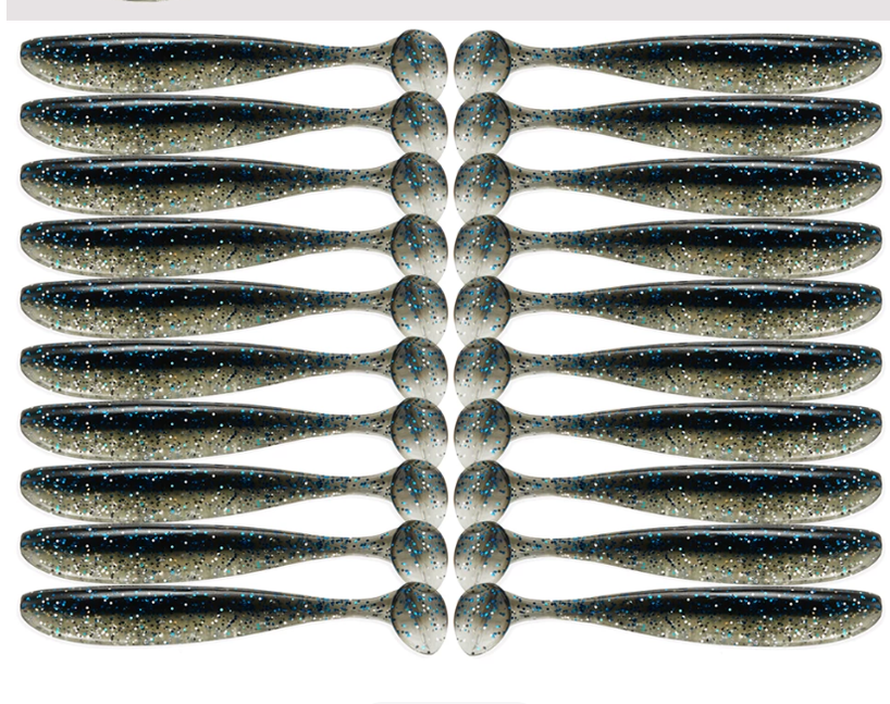 Lureholic Paddle Tail 2 inch blue variant