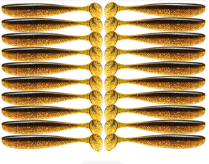 Lureholic Paddle Tail 2 inch brown variant
