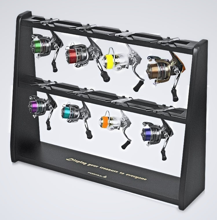 Wefox WDX-1113 Wooden Fishing Reel Rack