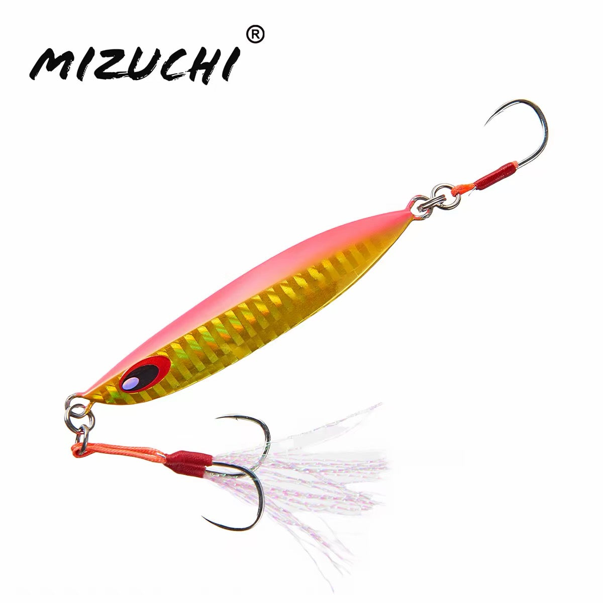 MIZUCHI Long Shot metal jig – 006 Flame Gold