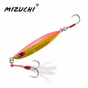 MIZUCHI Long Shot metal jig – 006 Flame Gold