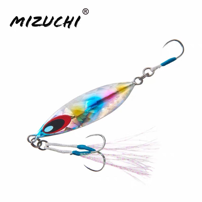 MIZUCHI Swing Slow metal jig – 002 Rainbow Silver