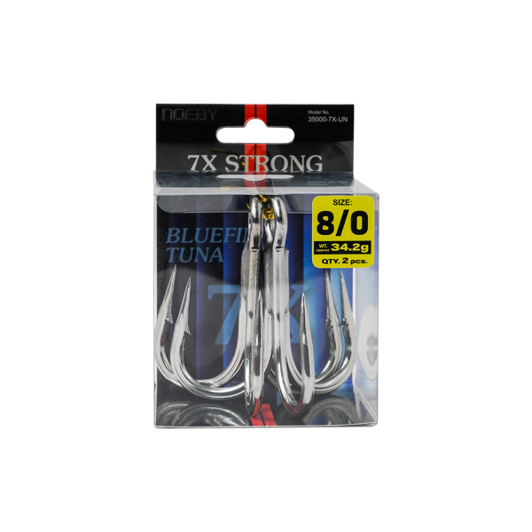 Noeby Super Duty Heavy Class Treble Hooks 7X