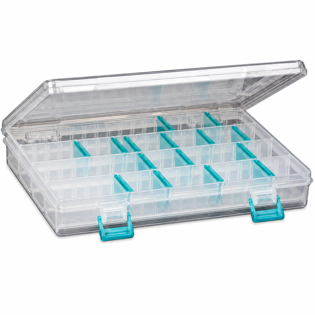 STM Tackle clear adjustable tackle box 252 x 197 x 40 mm