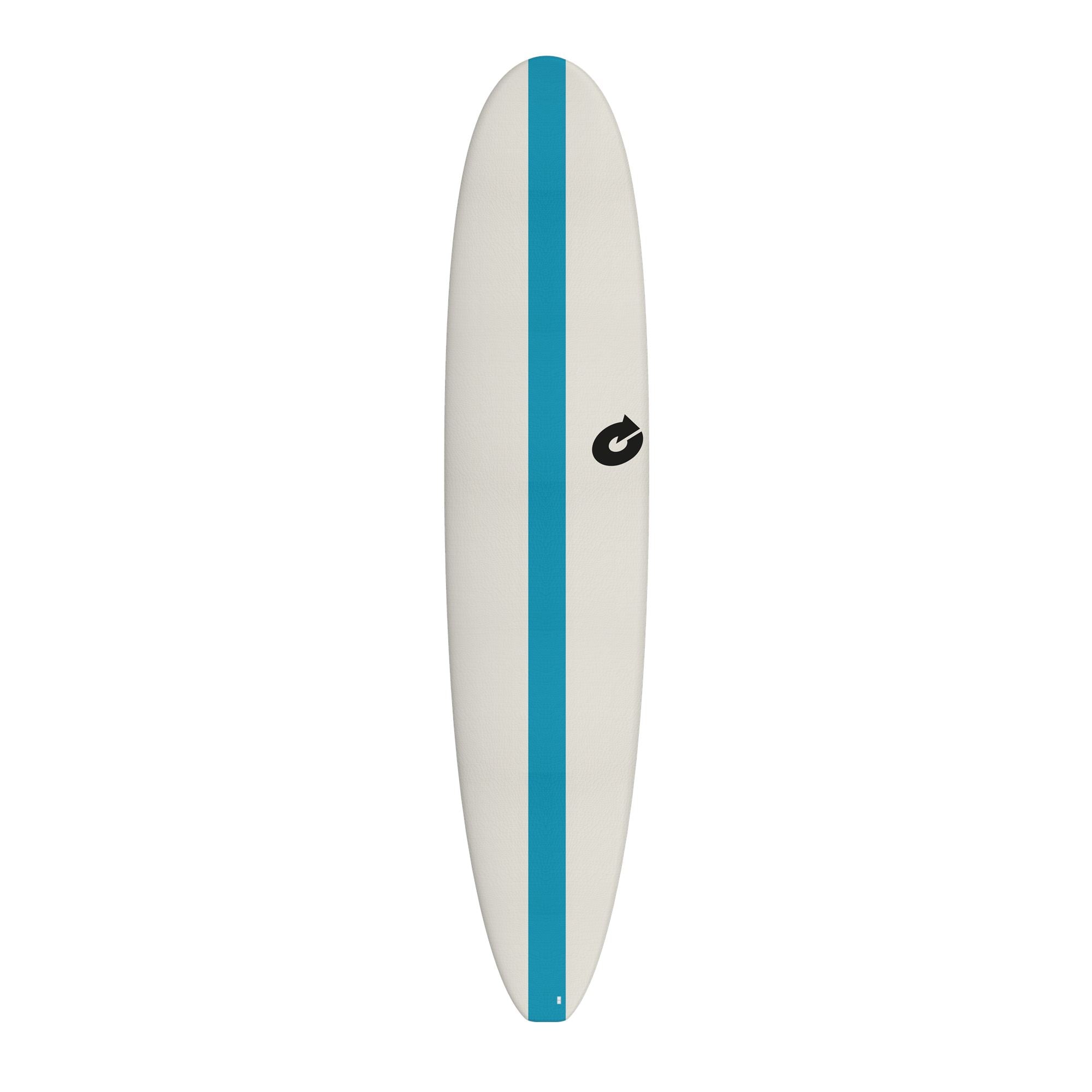 Torq Soft Deck EVA 9'0 Longboard in Sand with Blue Centre