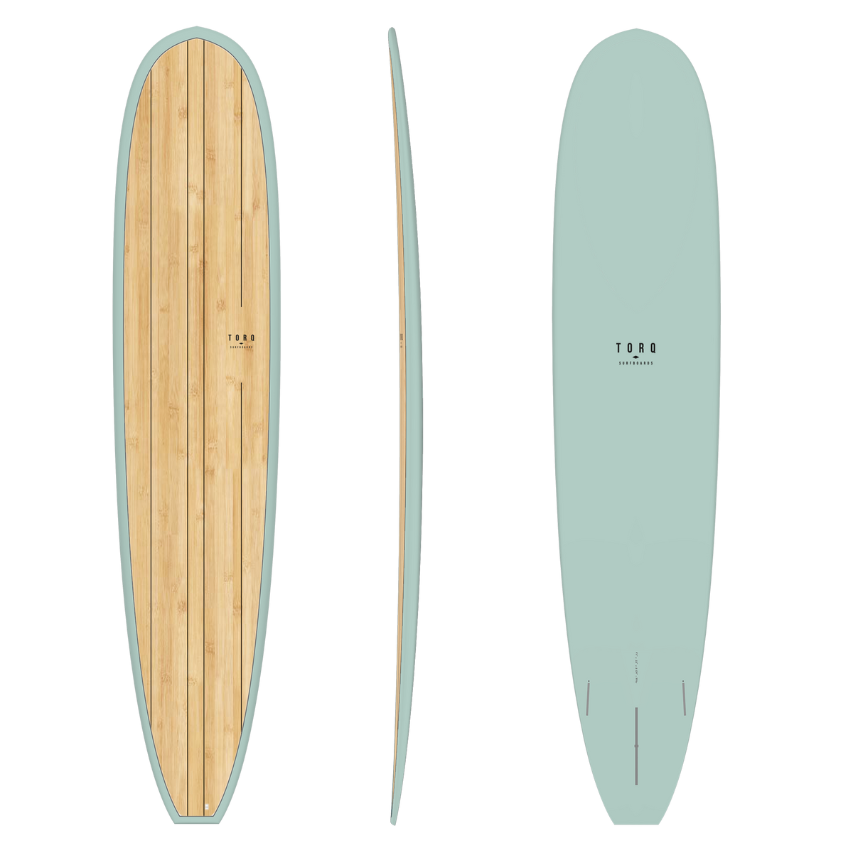Torq TET 9'1 Longboard with Palm Wood deck
