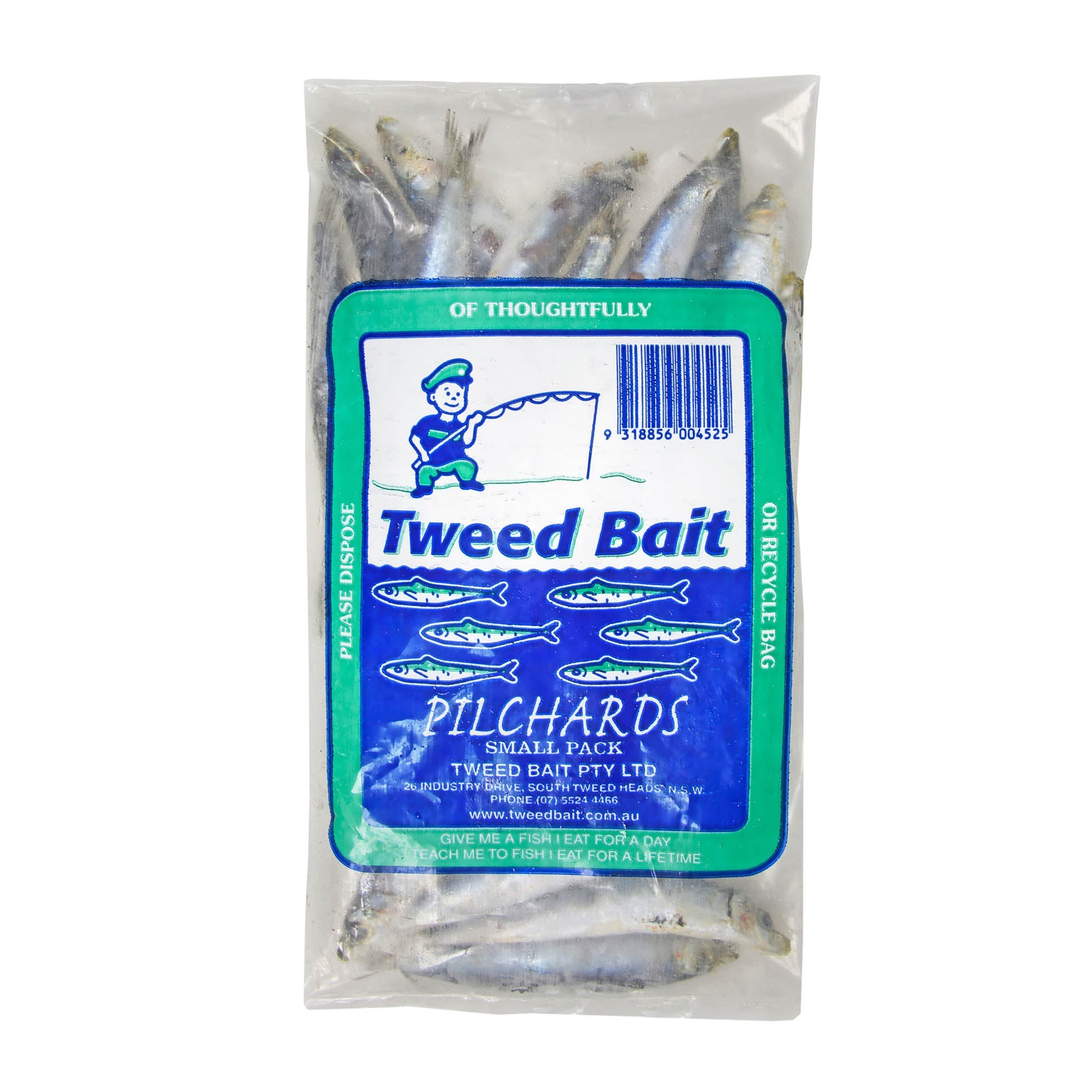 Tweed Bait Pilchards IQF small pack