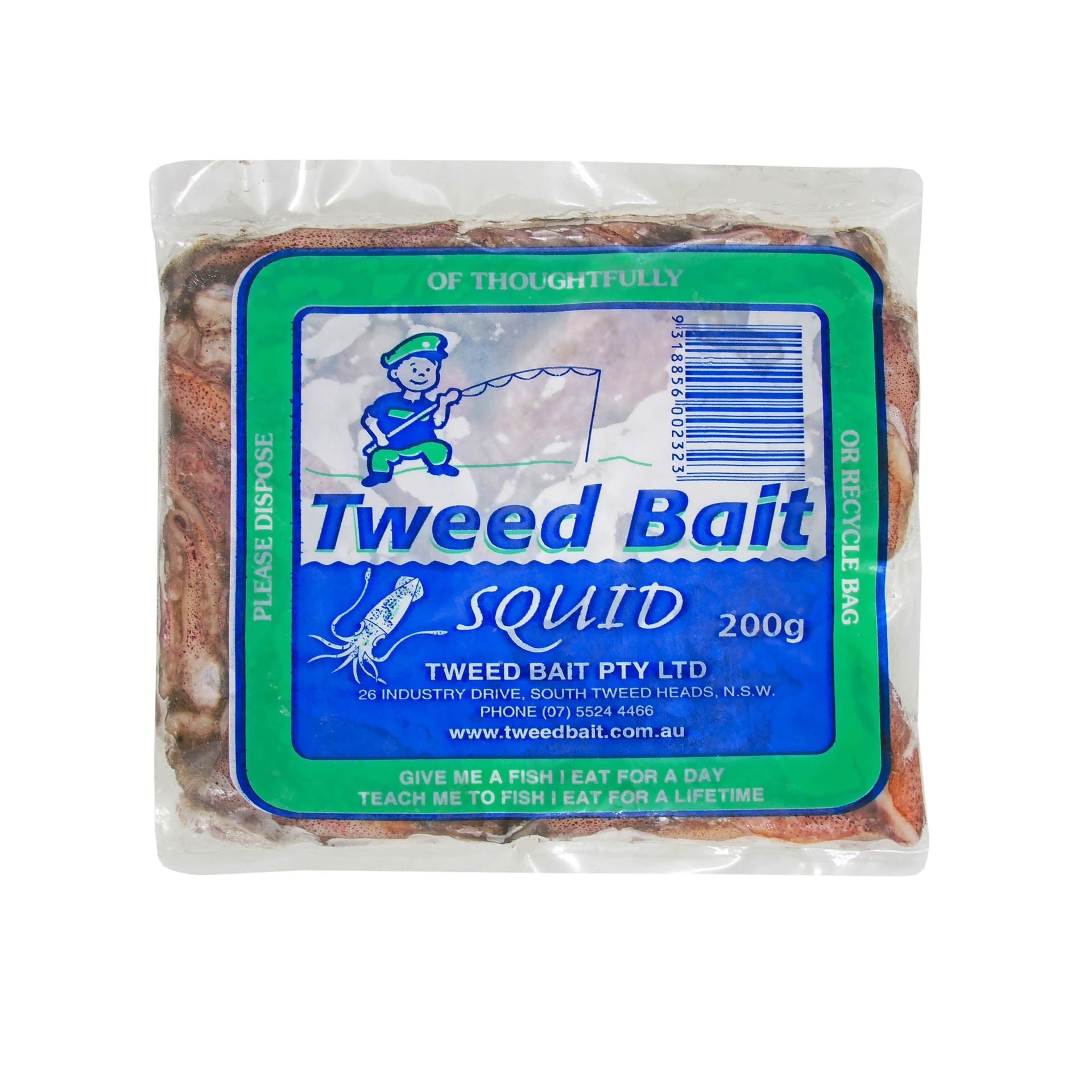 Tweed Bait Squid Imported small pack