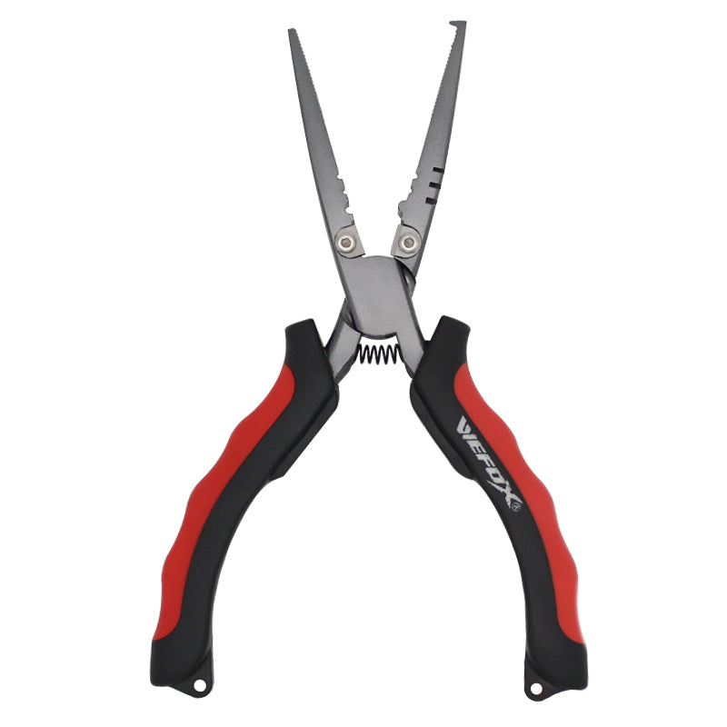 Wefox 058 Red and Black Lure Pliers clean product photo