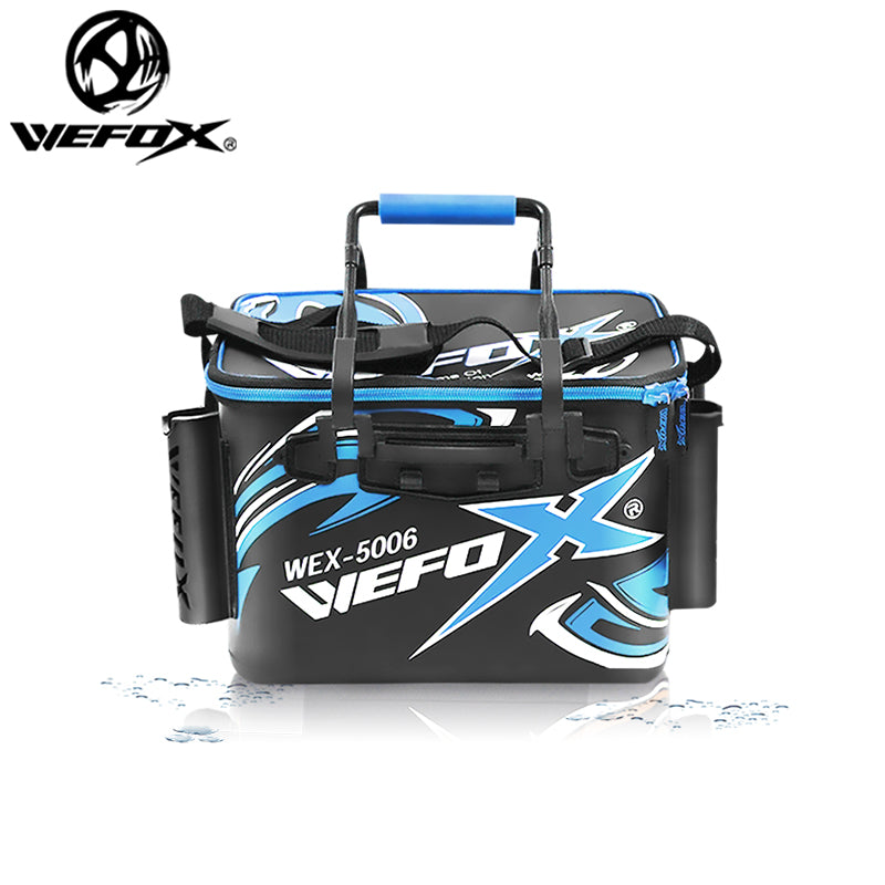 Wefox 5006 40cm black and blue burley bucket