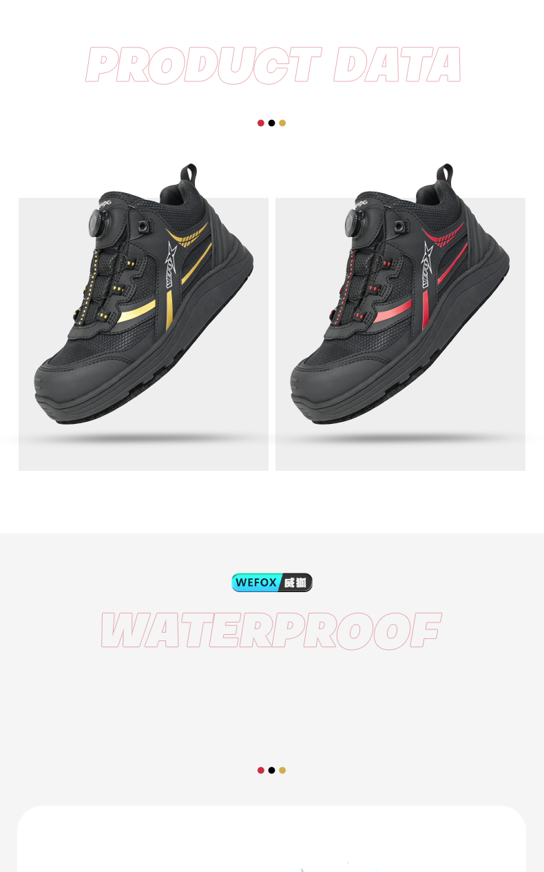 Wefox WDX-1025 rock fishing shoes product overview