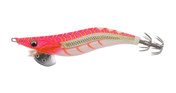 Yamashita EGI-OH Live Neonbright 3.0 squid jig in 064 RP
