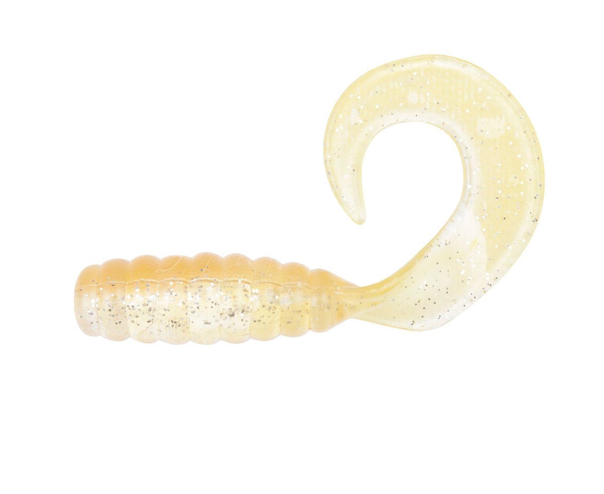 ZMan Grubz 2.5 inch soft plastic lure - Jelly Prawn