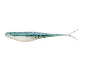 ZMan Scented Jerk Shadz 5 inch soft plastic lure - Nuked Pilchard Glow