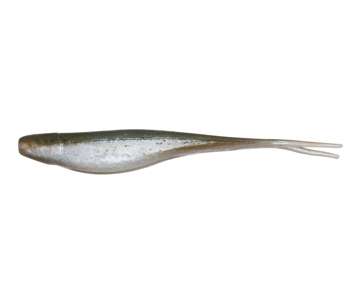 ZMan Scented Jerk Shadz 5 inch soft plastic lure - Shiner