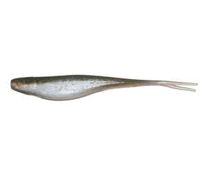 ZMan Scented Jerk Shadz 5 inch soft plastic lure - Shiner